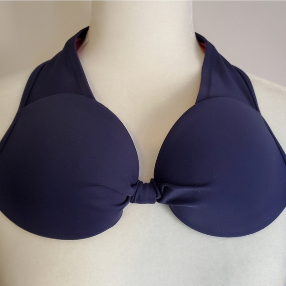 PINK by VS Bikini Top Womens‎ Xsmall Halter Beach Coastal Swim Tropical Sun XS - Picture 3 of 8